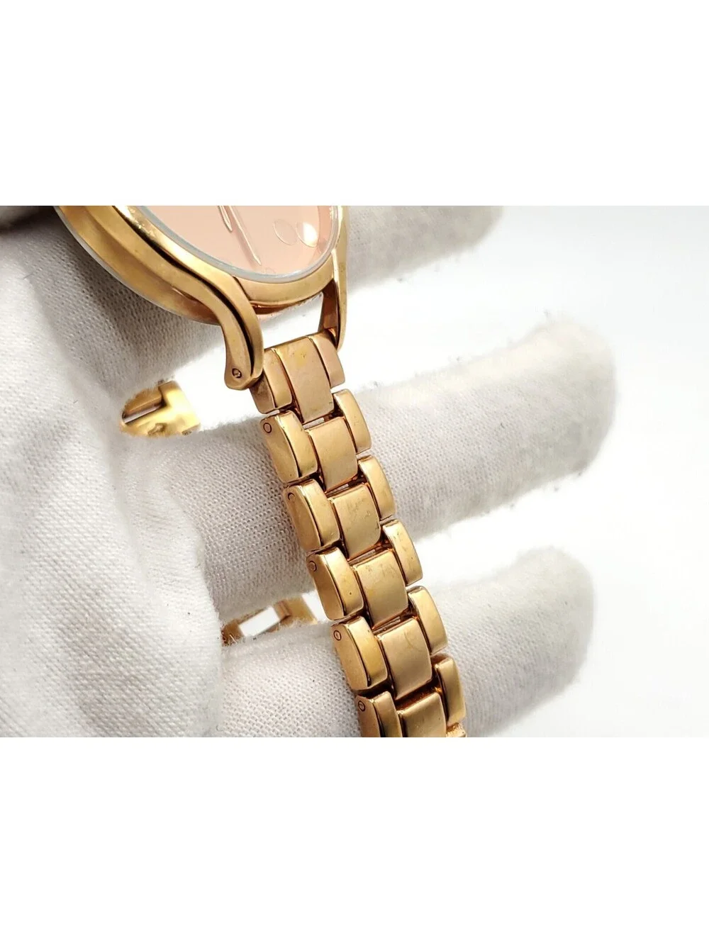 Boum Quartz Watch Womens Rose Gold Tone Round 35mm Dial